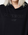 God's Word Changed My Life Black Hoodie