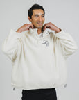 Ian is 6'1" and wears a size L