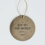 Joy to the World Ornament
