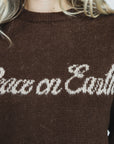 Peace on Earth Sweater