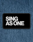 Sing As One Iron-On Patch