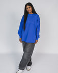 Salome is wearing a size M