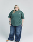 Lacey is wearing a size 3XL