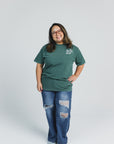 Yenipher is wearing a size L