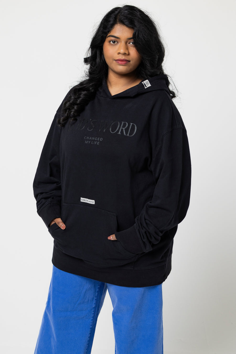 God's Word Changed My Life Black Hoodie