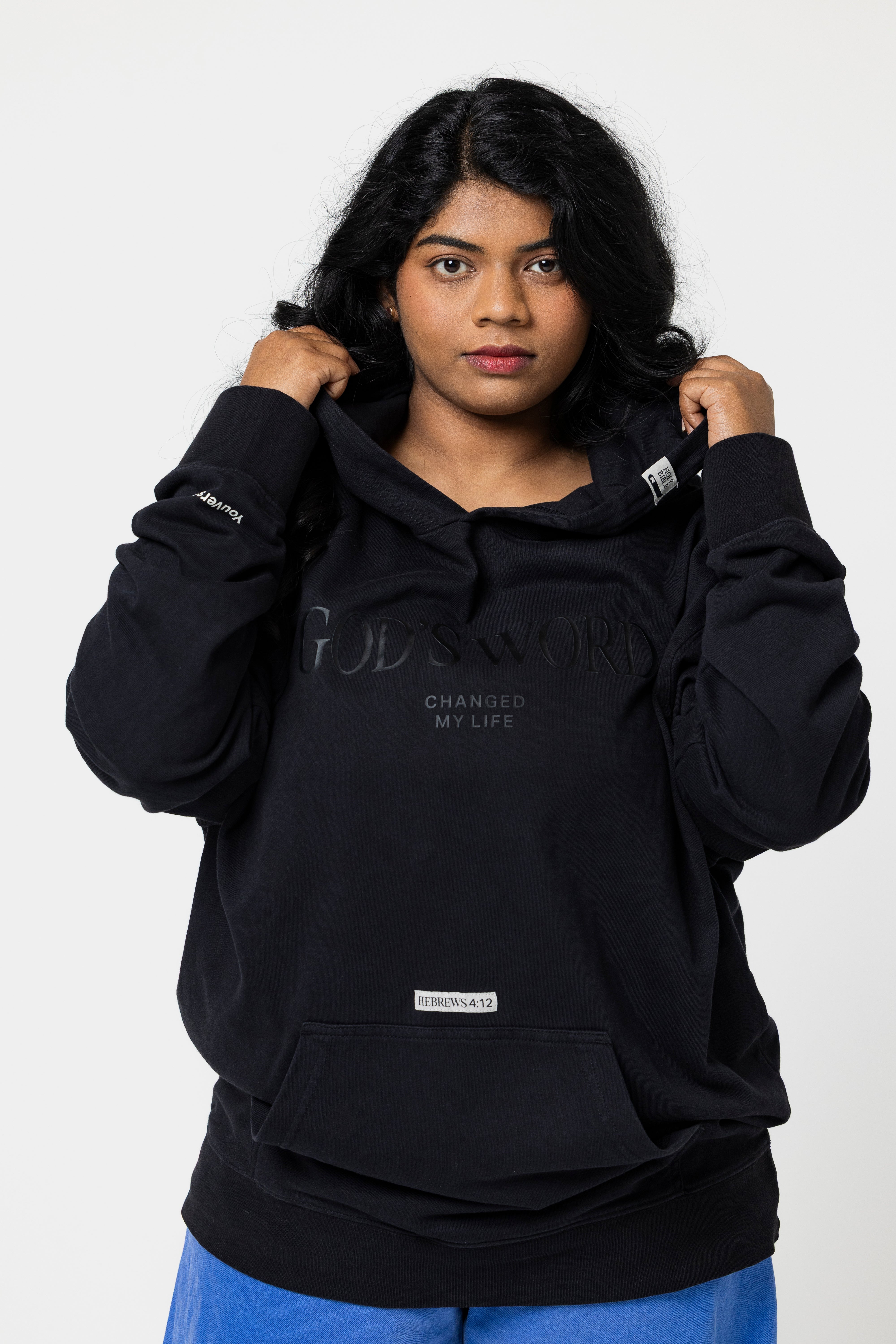 God's Word Changed My Life Black Hoodie