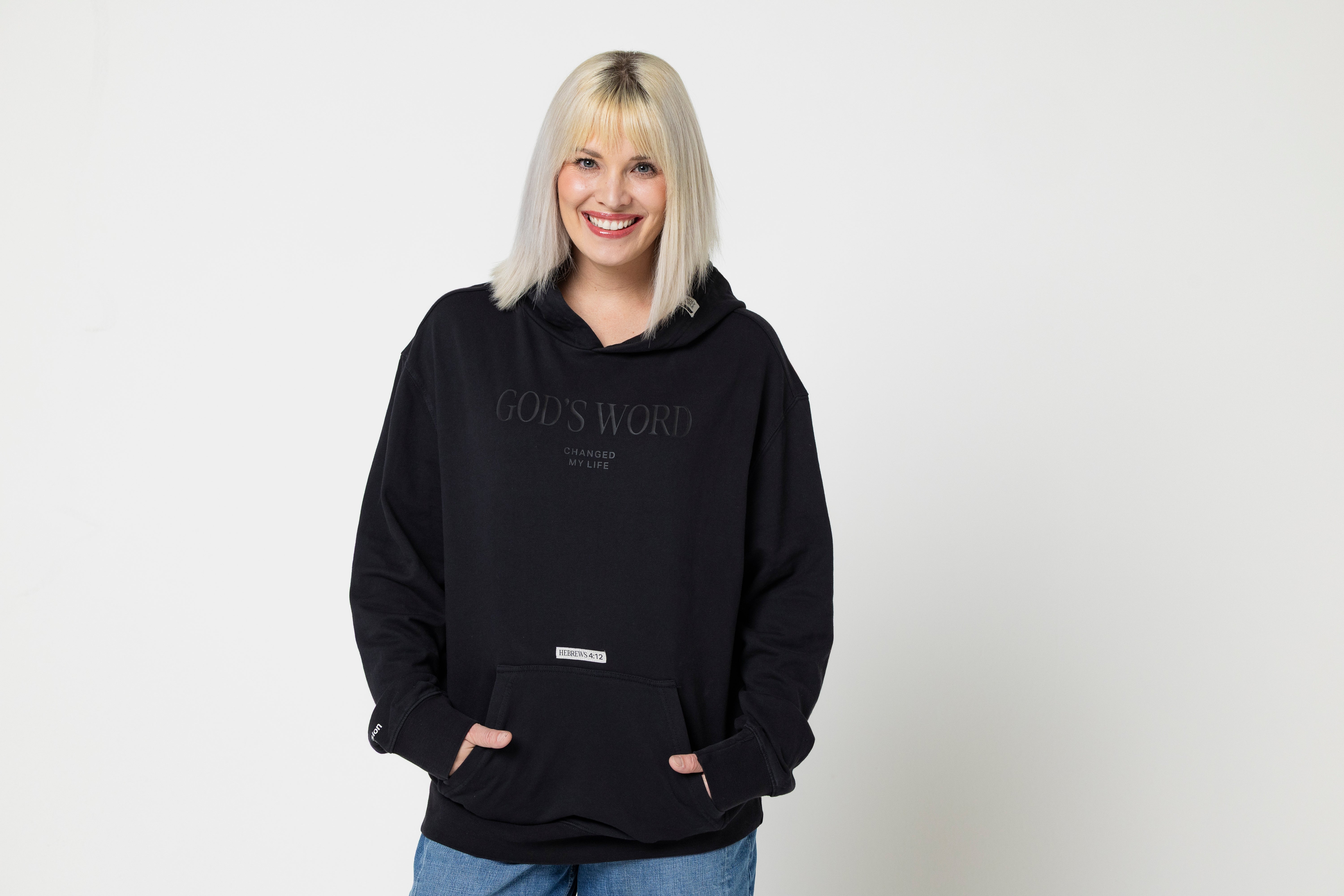 God's Word Changed My Life Black Hoodie