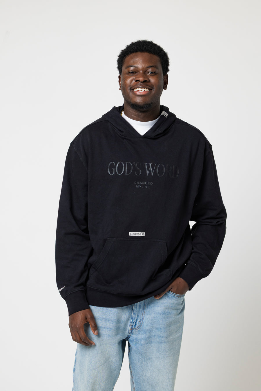 God's Word Changed My Life Black Hoodie