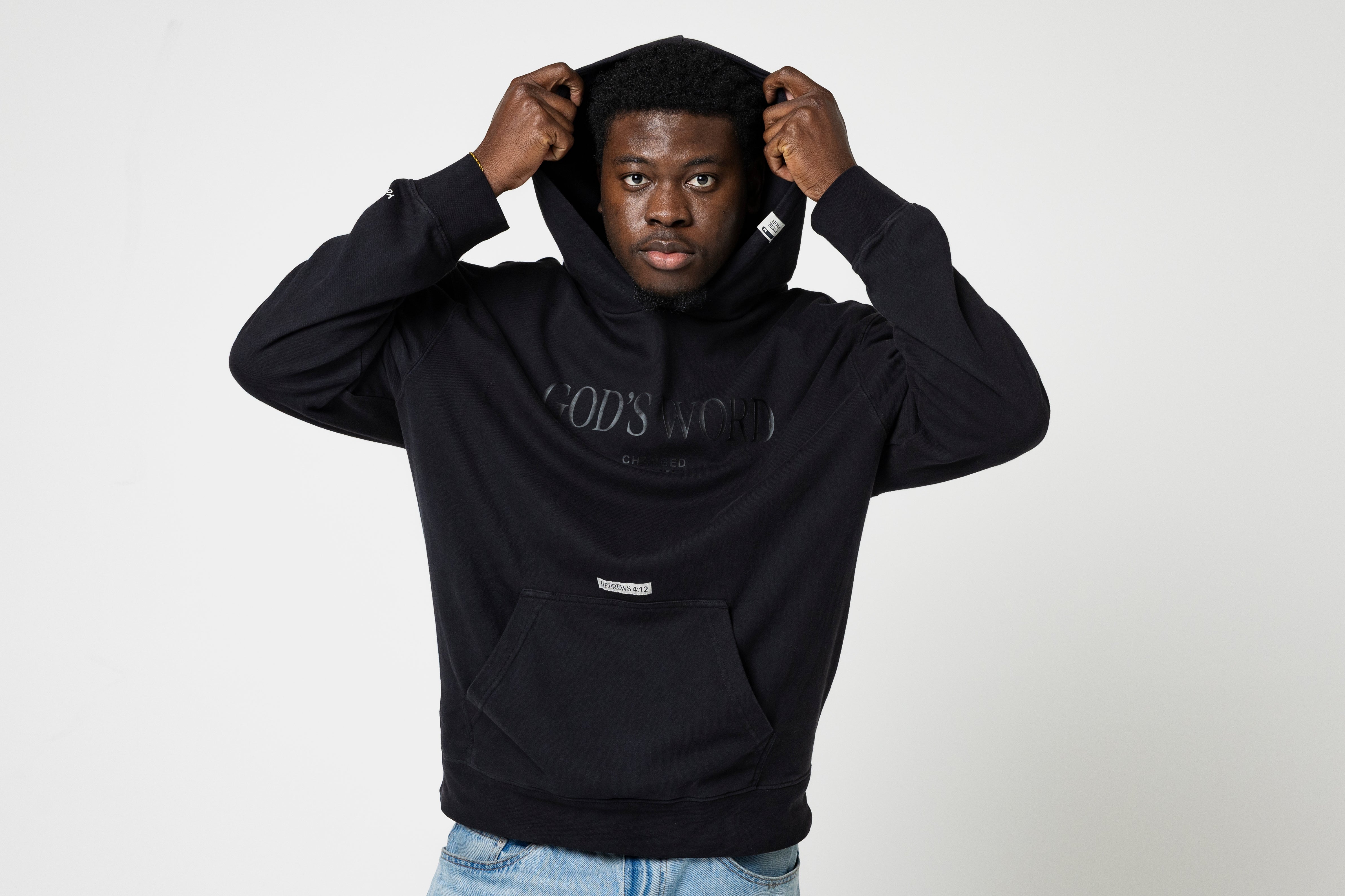 God's Word Changed My Life Black Hoodie