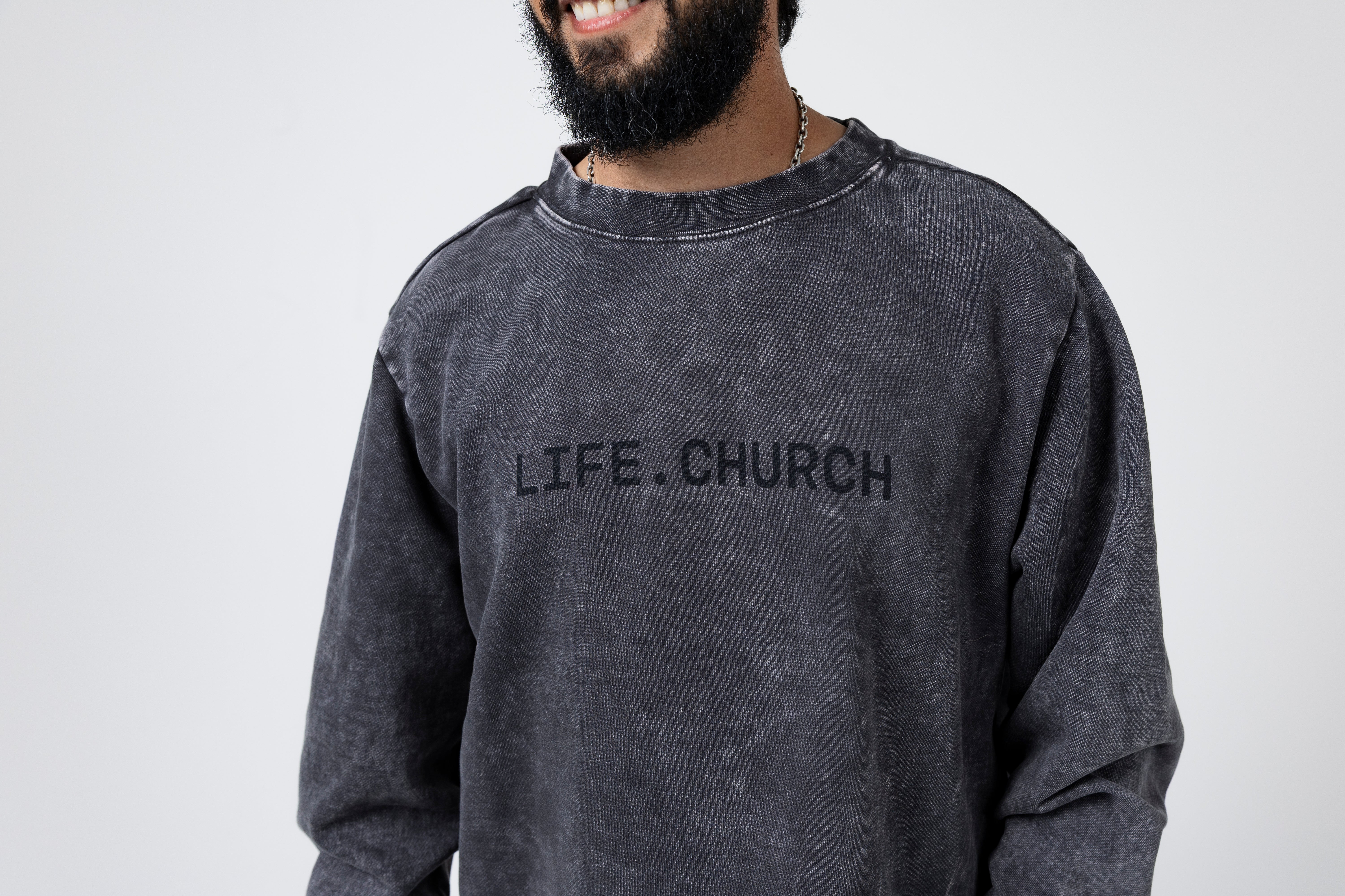 Johnny is wearing a size S