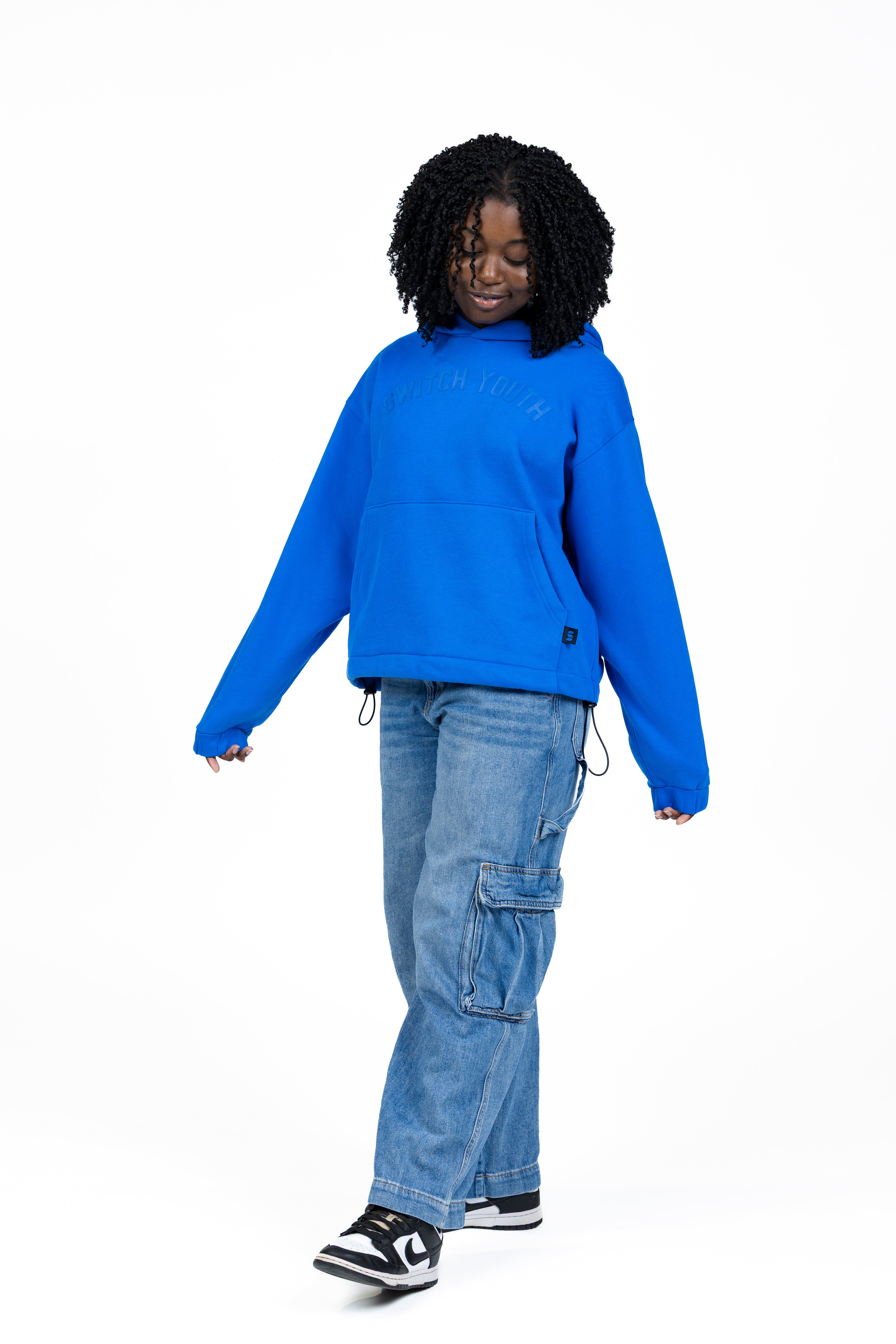 Kyra is wearing a size S