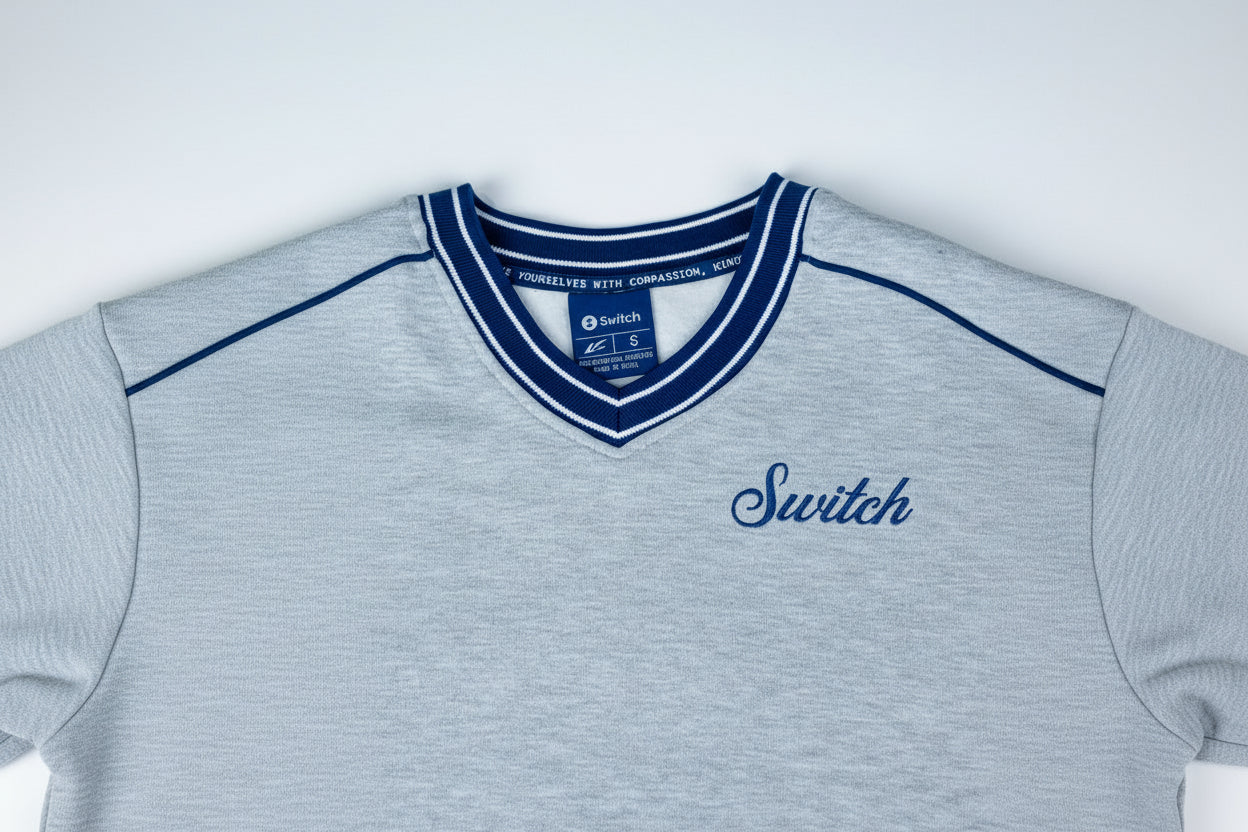 Switch V-Neck Sweatshirt