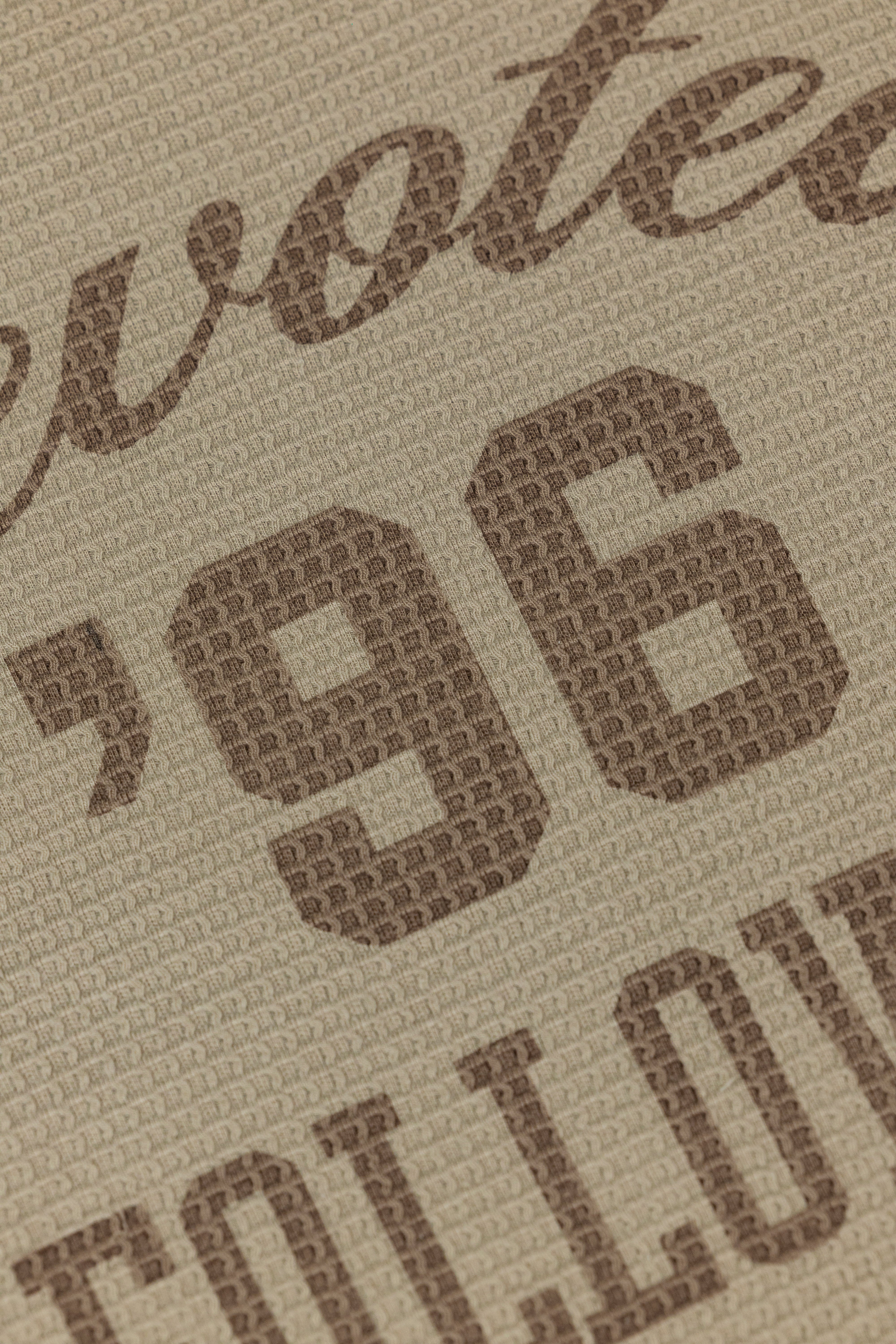 '96 Waffle Knit Long Sleeve