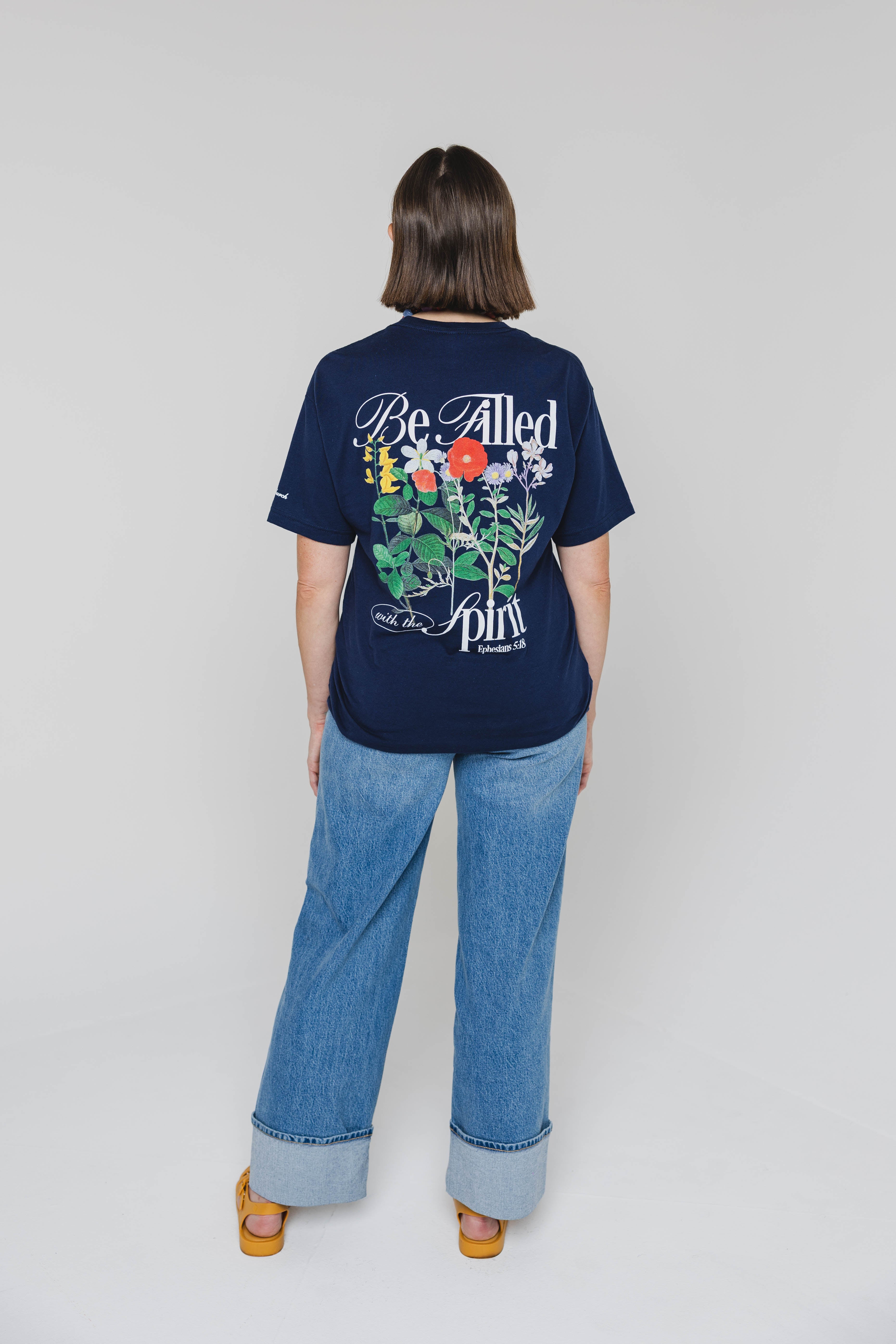 Jenna is 5'7" and wears a size M