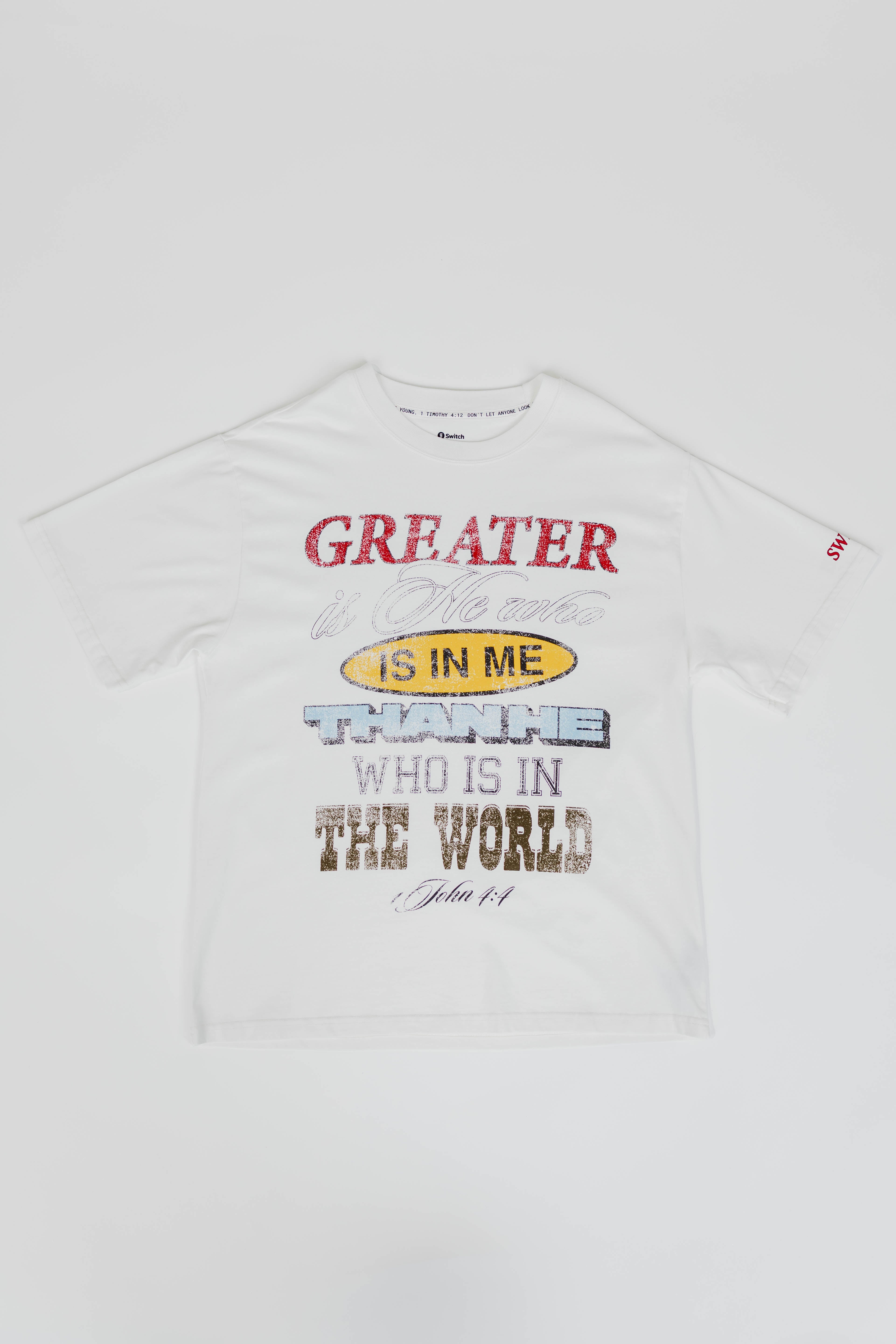 Switch Greater is He Tee