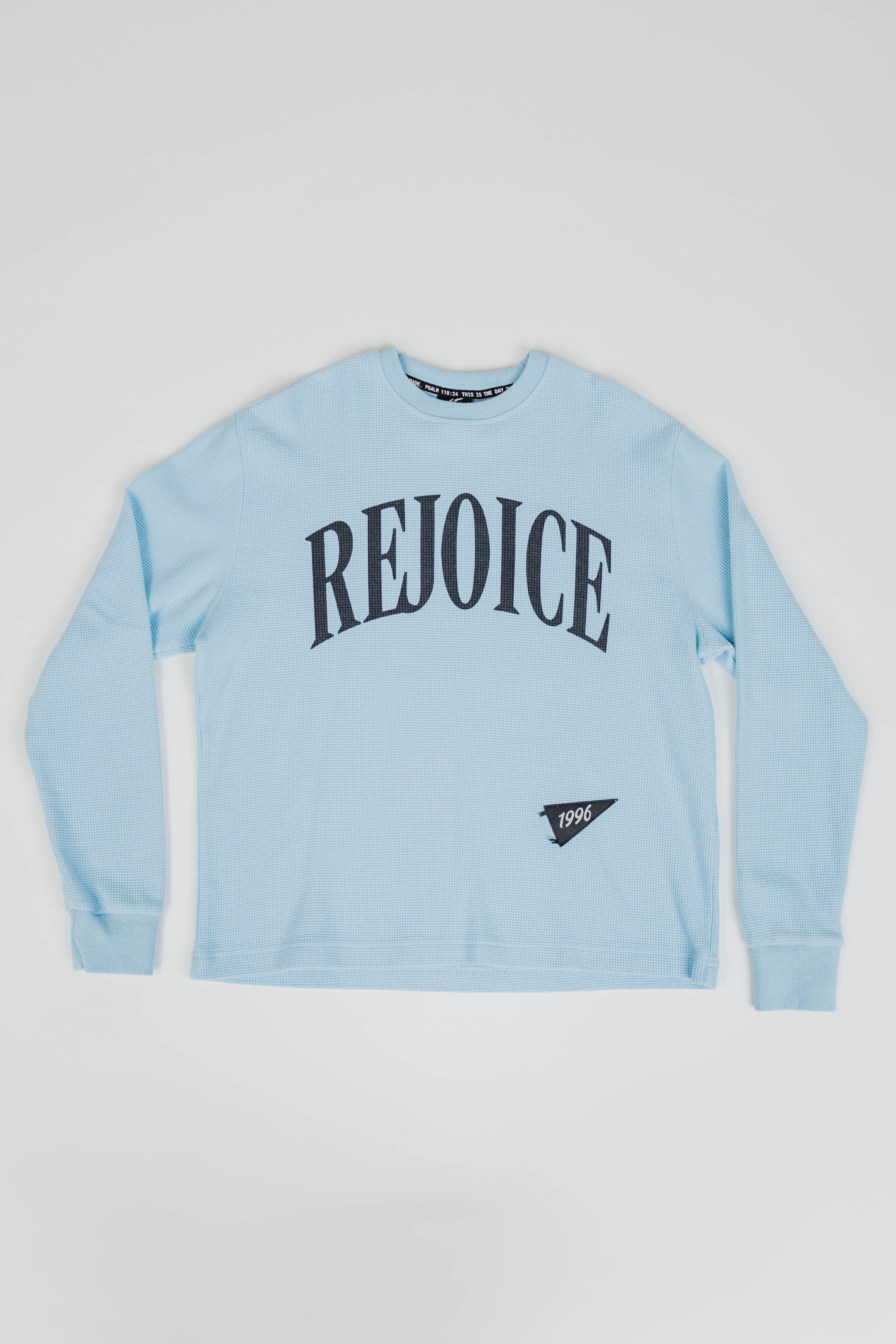 Rejoice Waffle Knit Long Sleeve