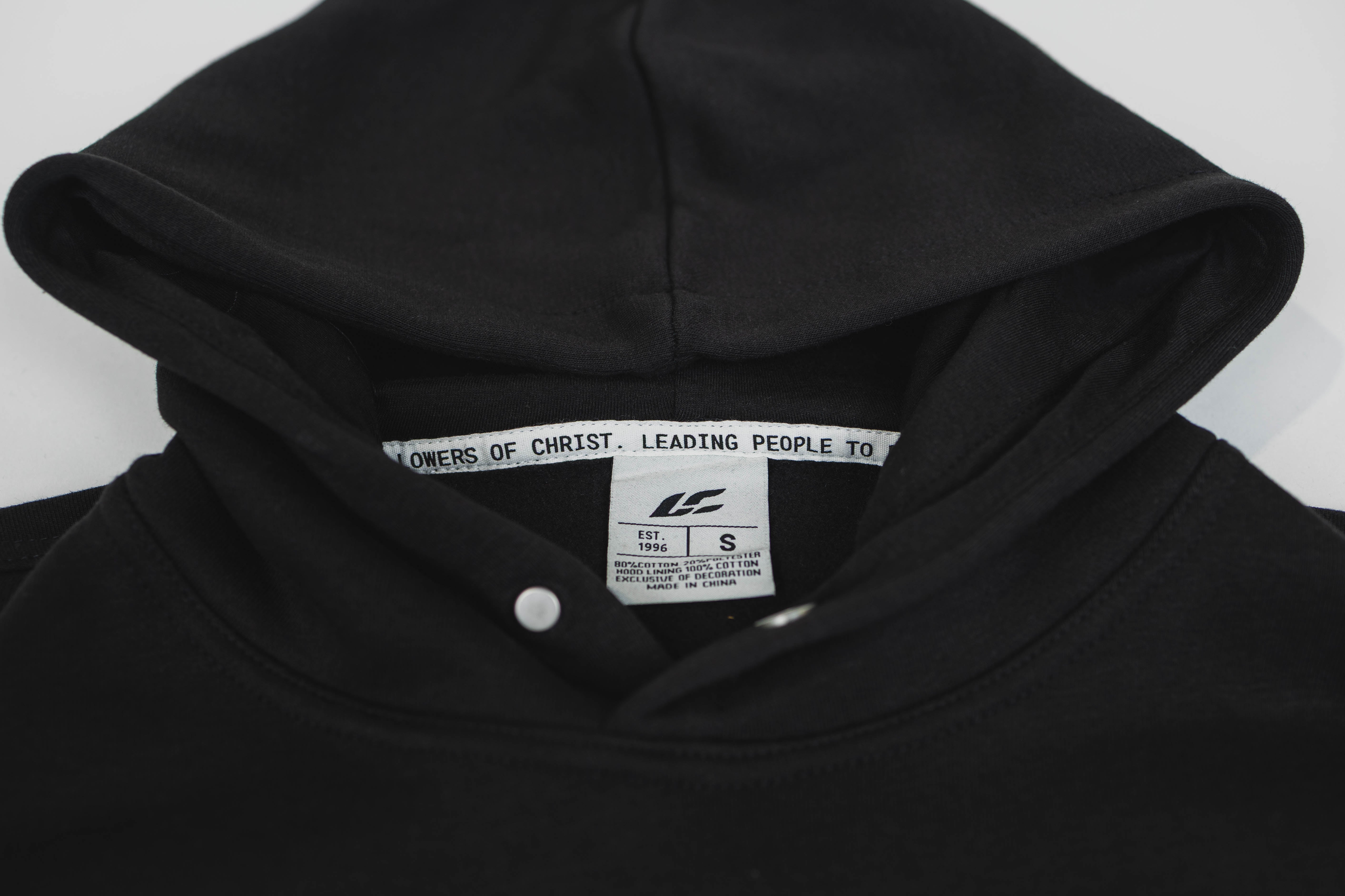 Snap Button Basic Hoodie