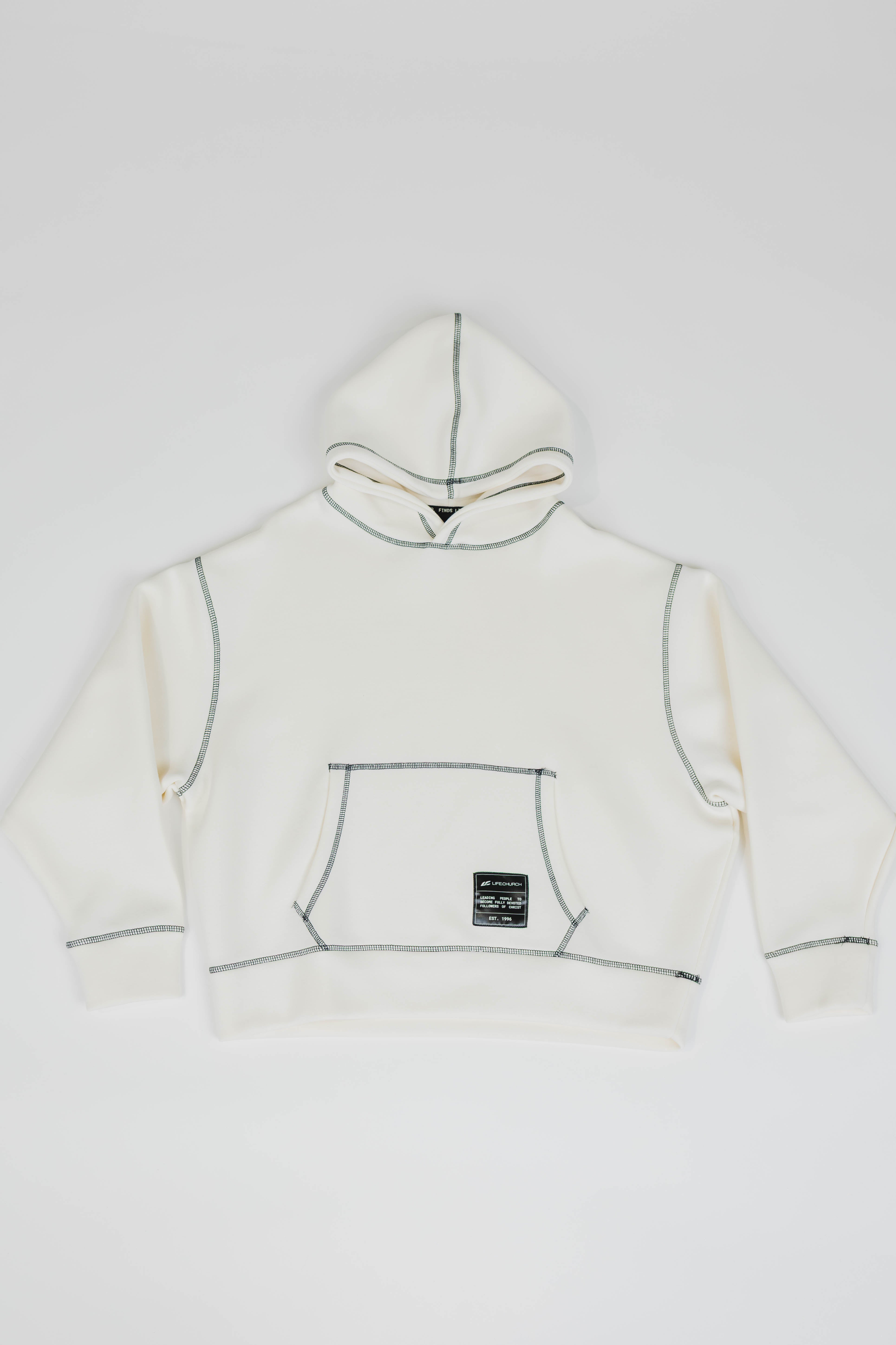 Contrast Stitch Hoodie