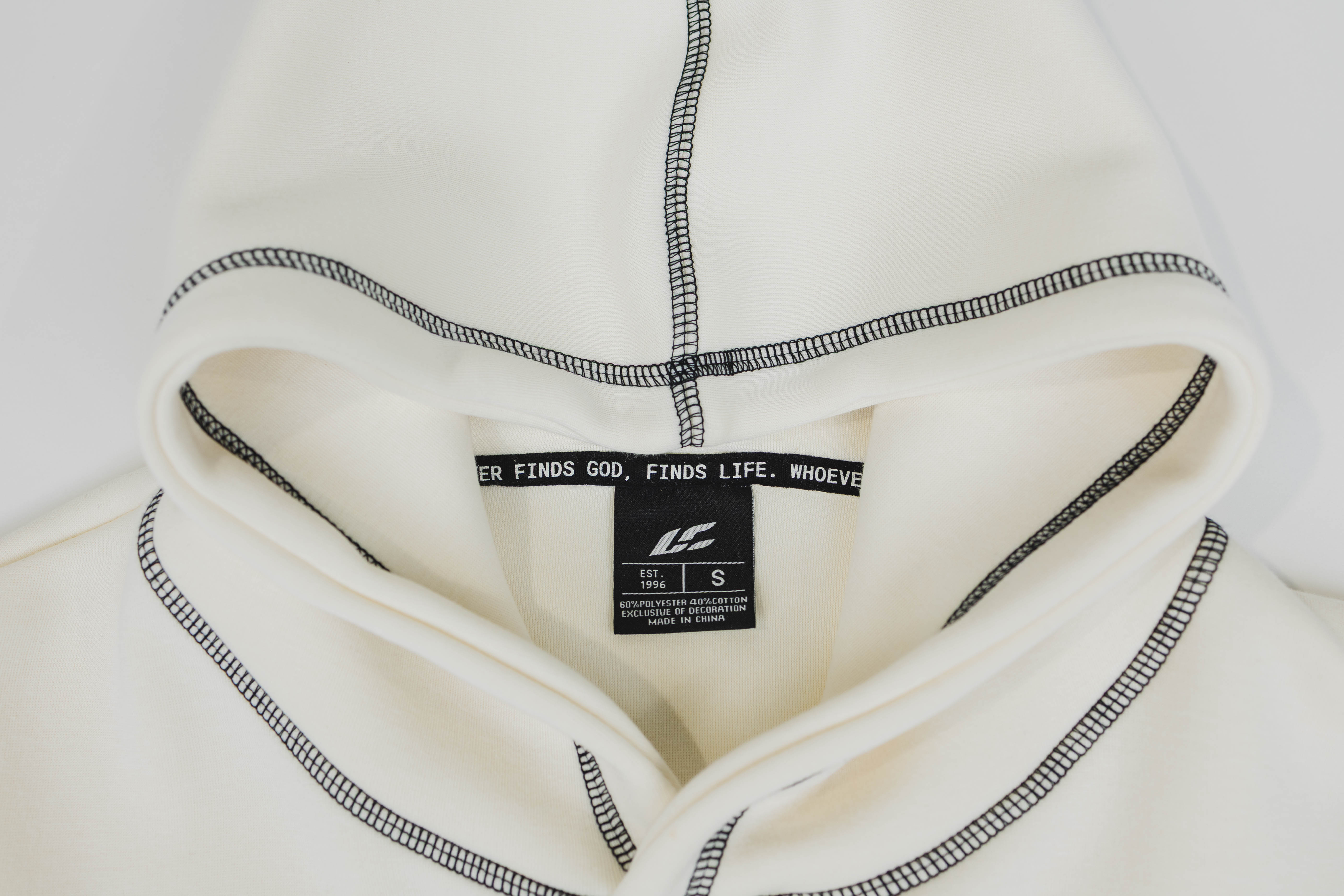 Contrast Stitch Hoodie