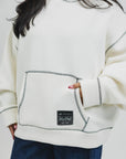 Contrast Stitch Hoodie
