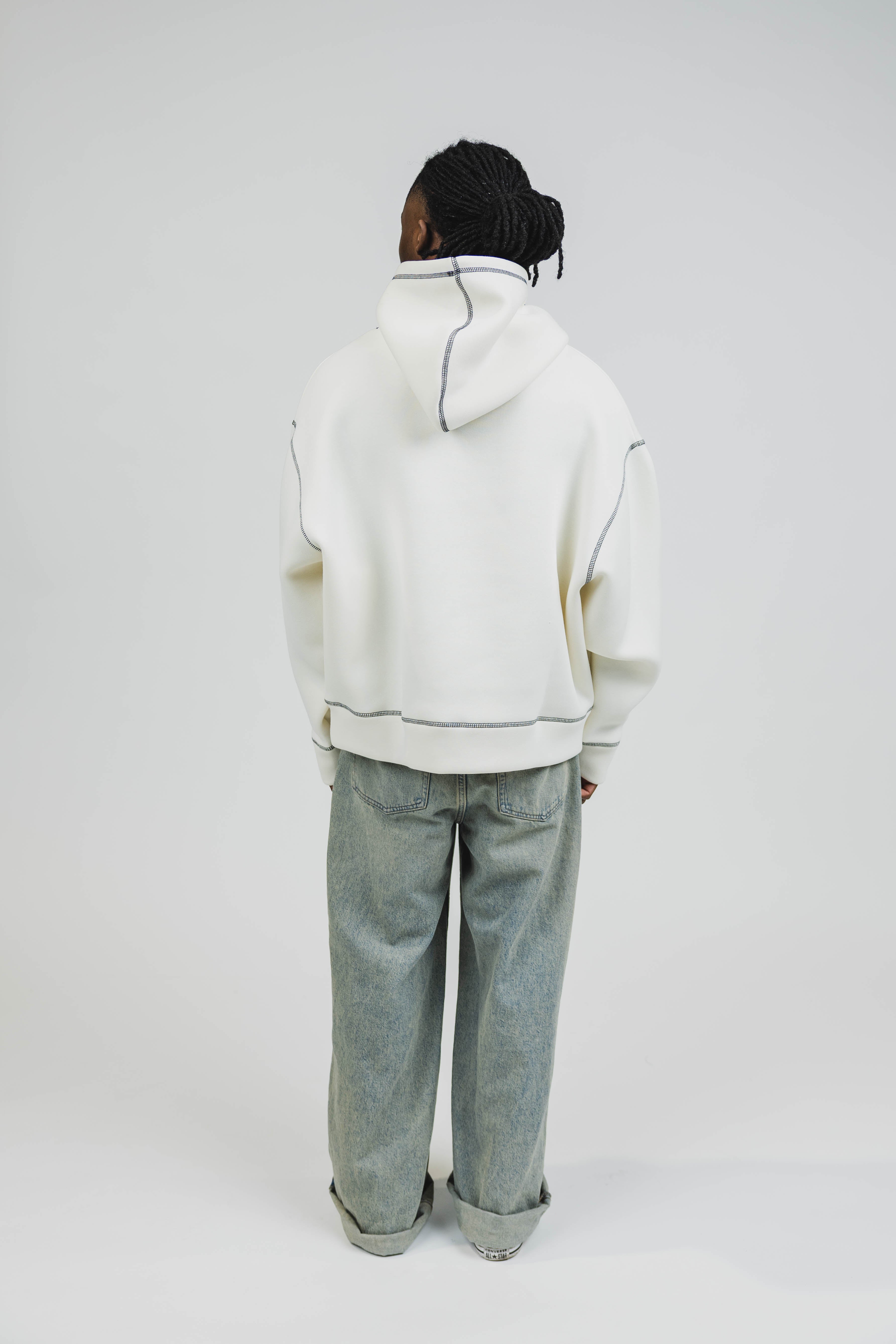 Contrast Stitch Hoodie