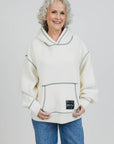 Linda Jo 5'4" and wears a size S