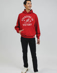 Ian is 6'1" and wears a size M