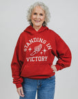 Linda Jo is 5'4" and wears a size S