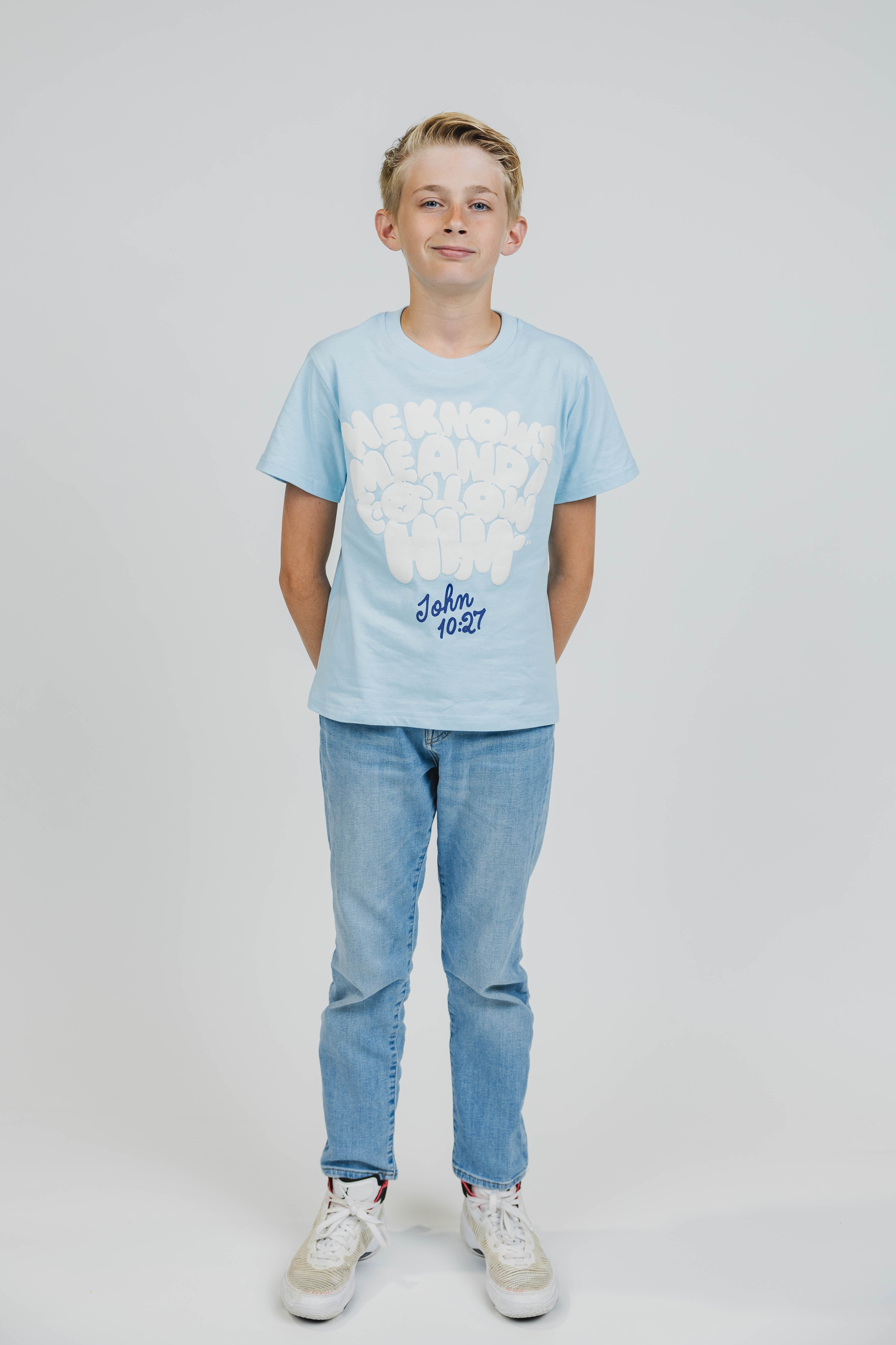 Kids He Knows Me Tee