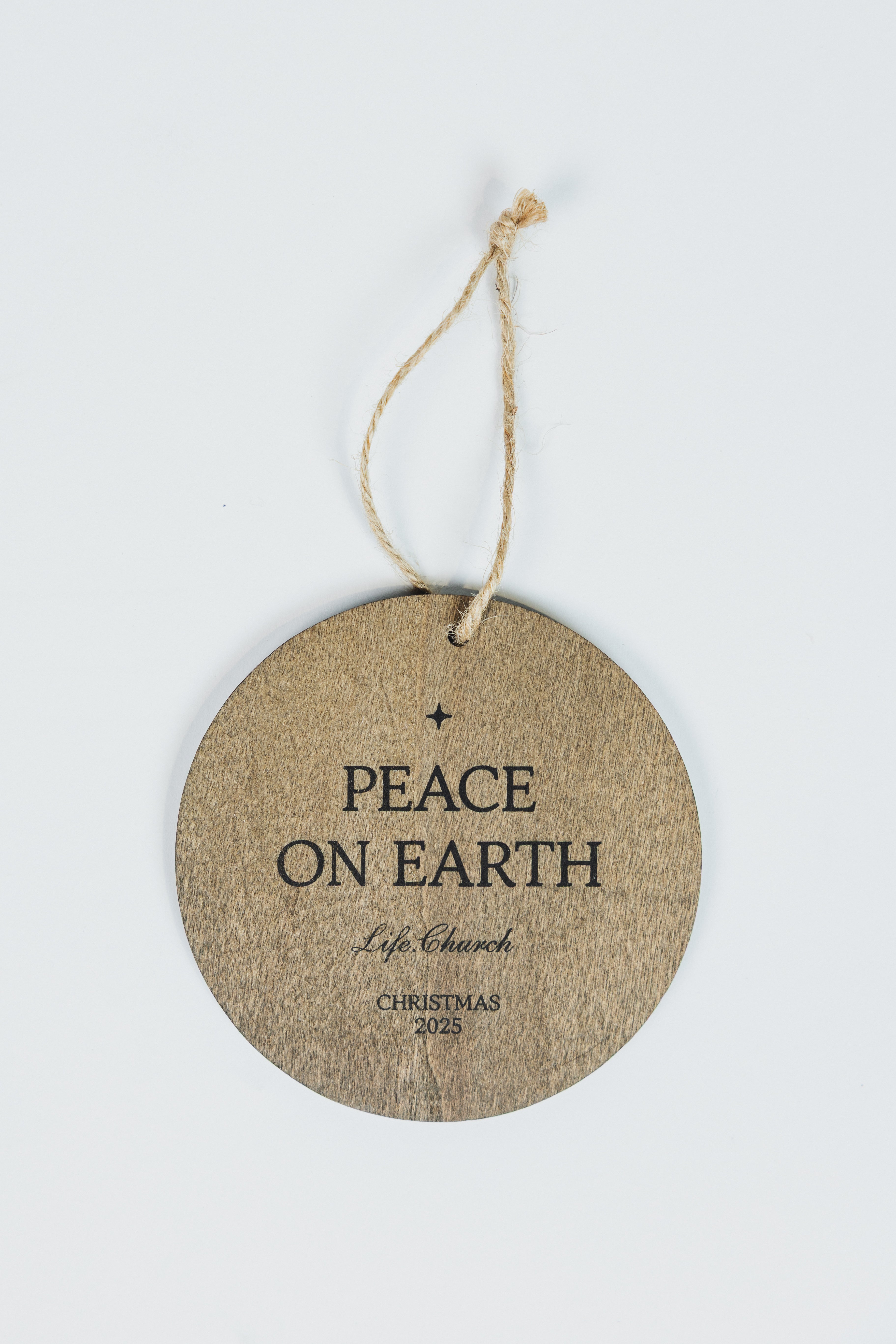 Peace on Earth Ornament