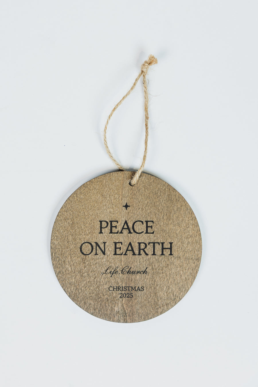 Peace on Earth Ornament