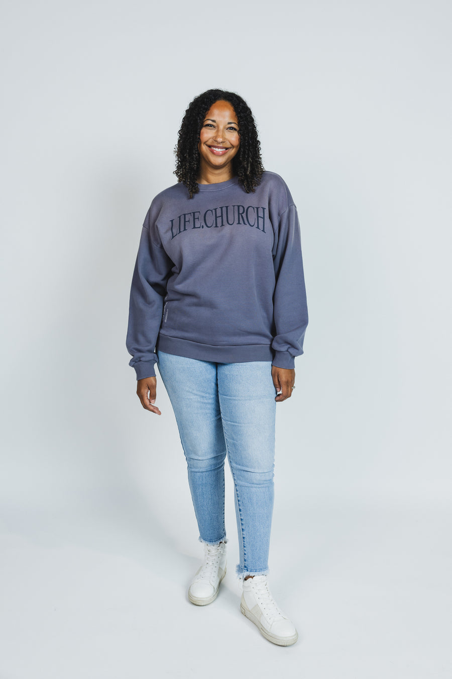 Aarikah is wearing a size L