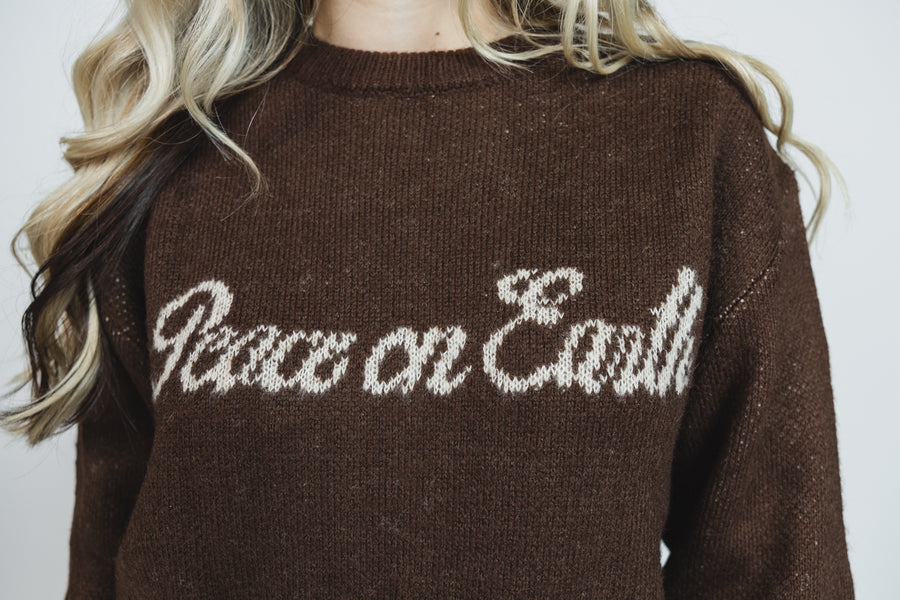Peace on Earth Sweater