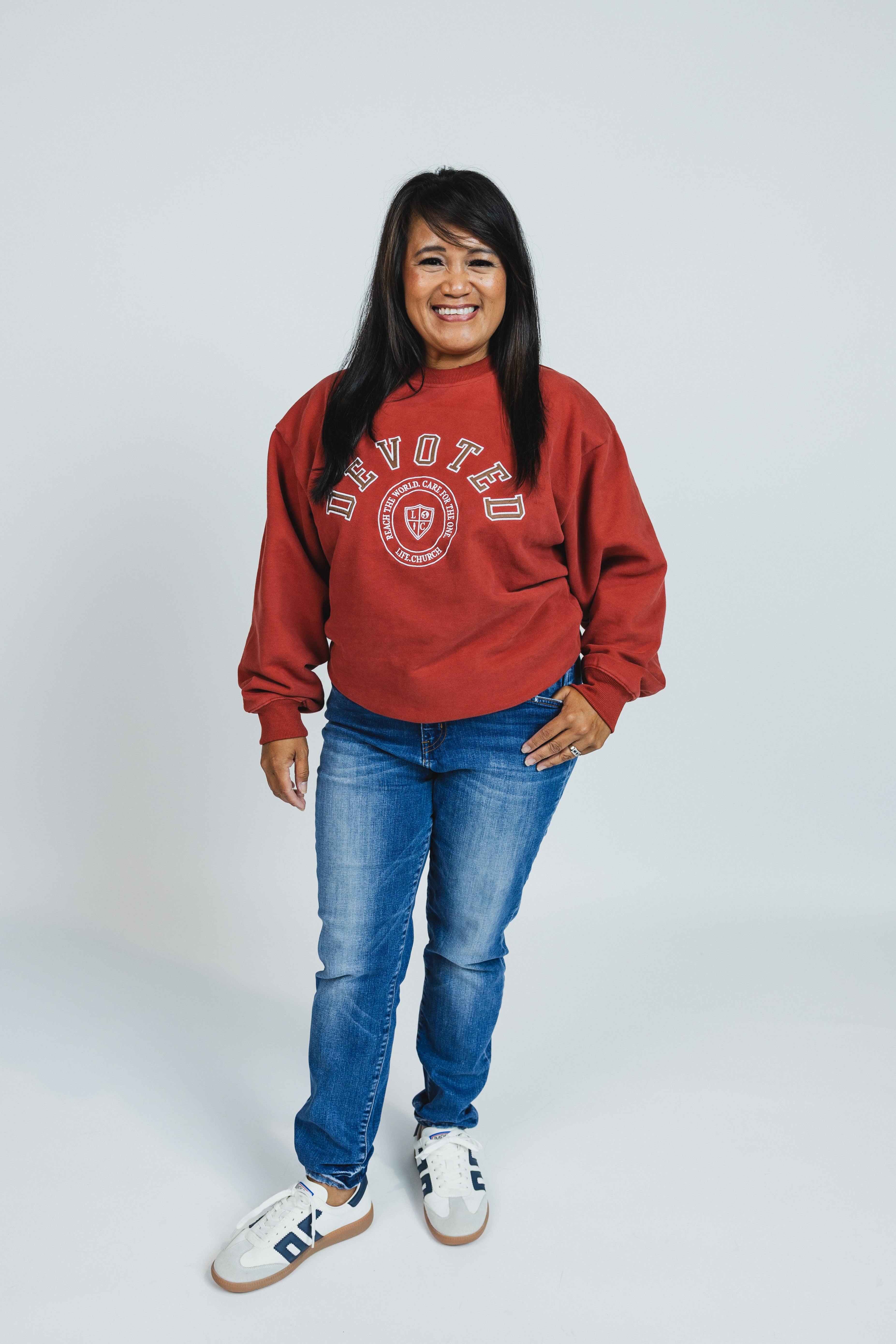 Genelie is wearing a size M