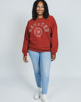 Aarikah is wearing a size L