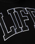 Life Embroidered Sweatshirt