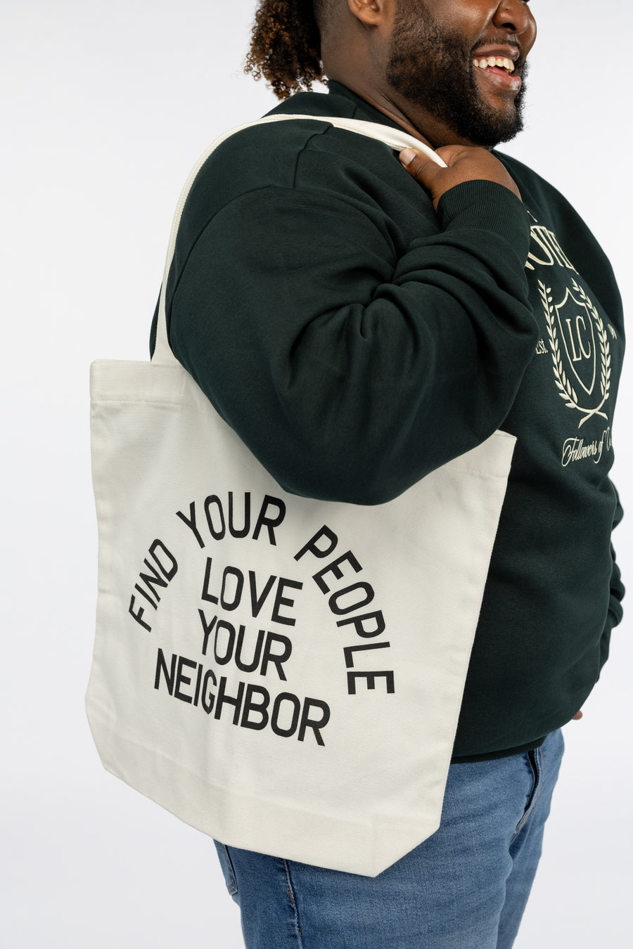 Find Your People, Love Your Neighbor Tote