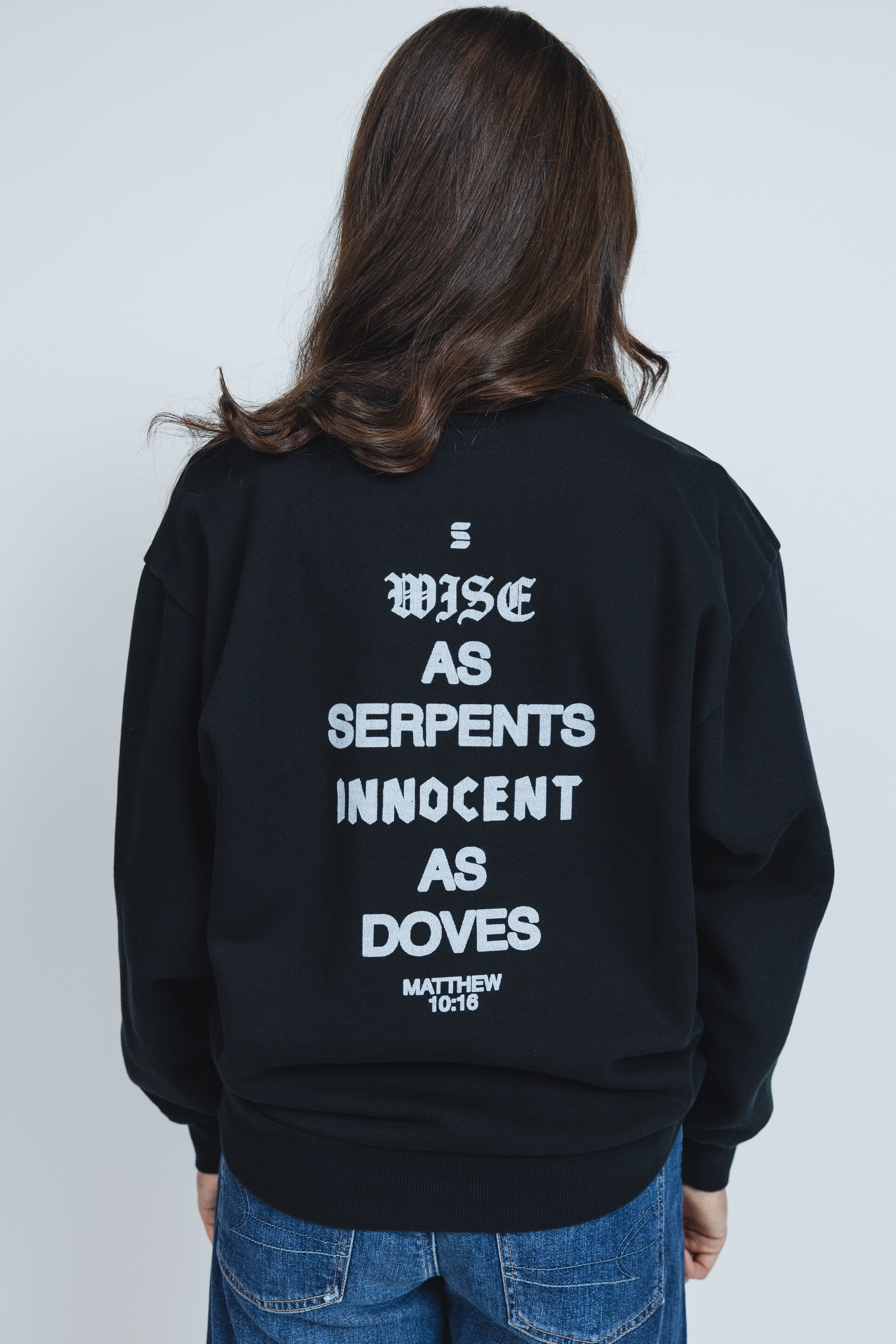 Sheep Among Wolves Crewneck