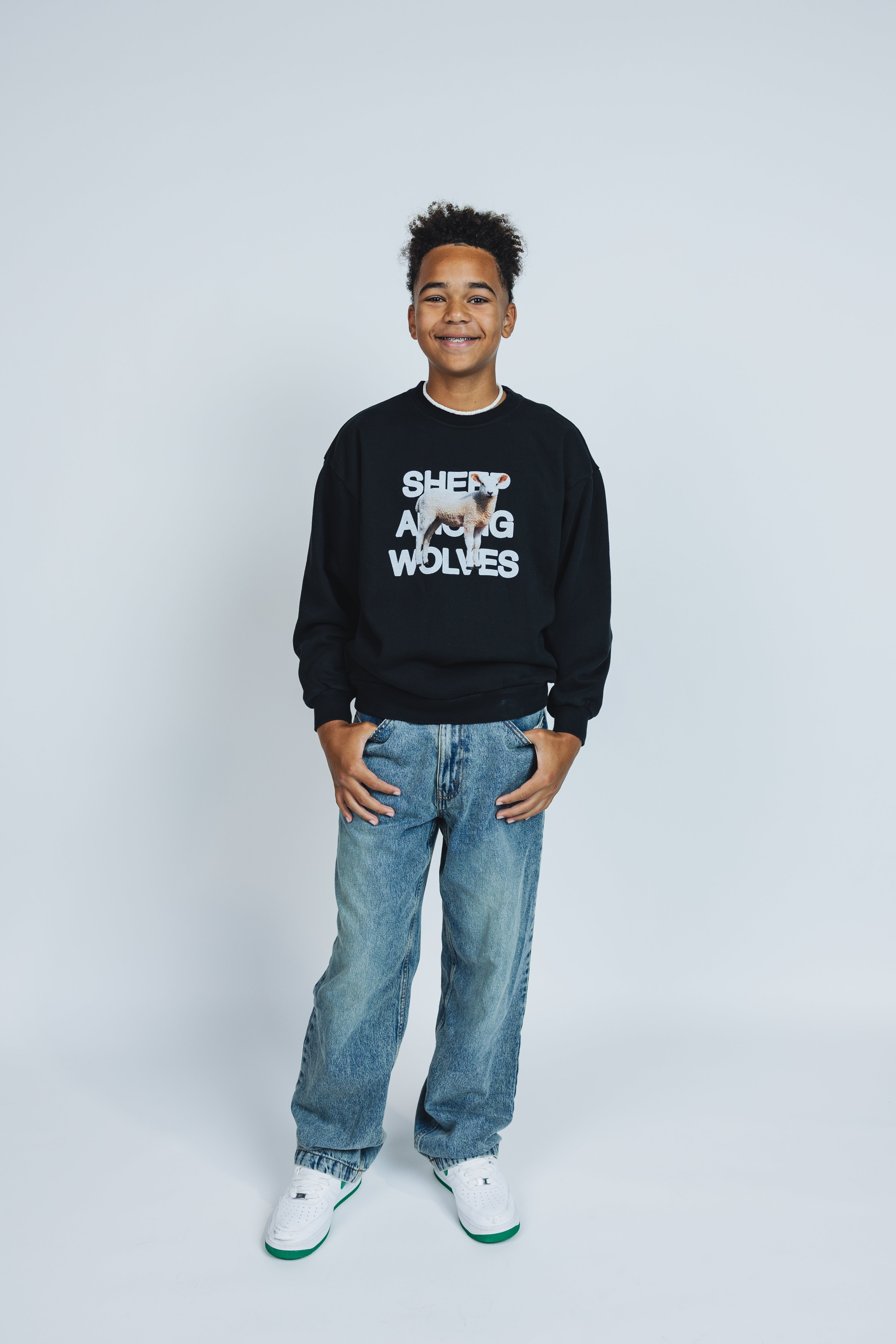 Sheep Among Wolves Crewneck