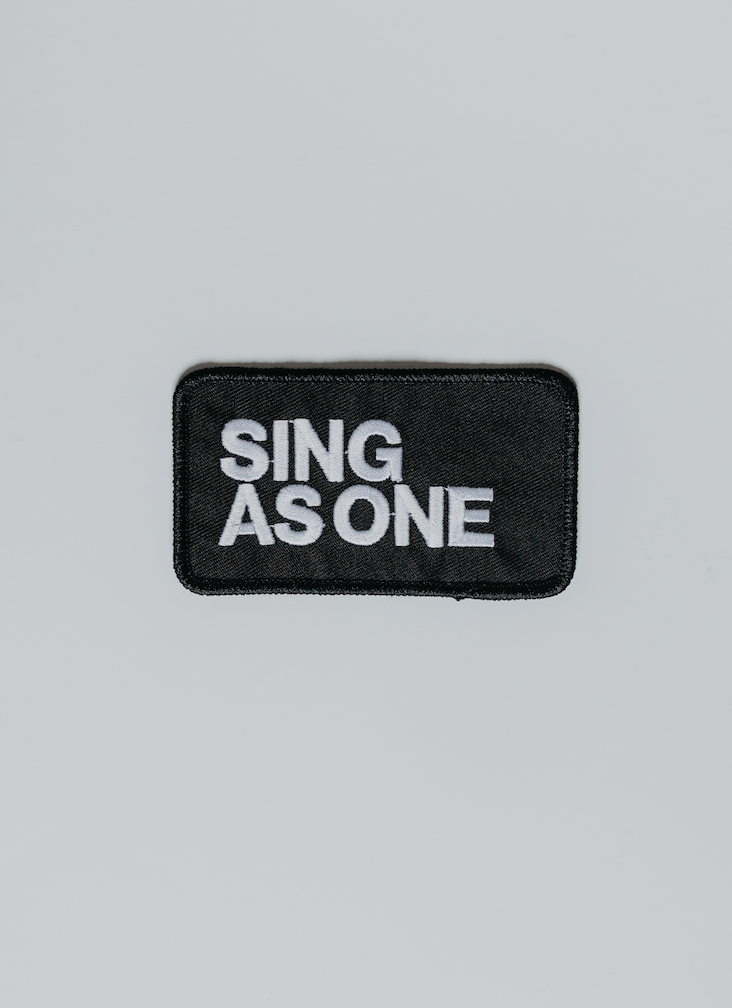Sing As One Iron-On Patch