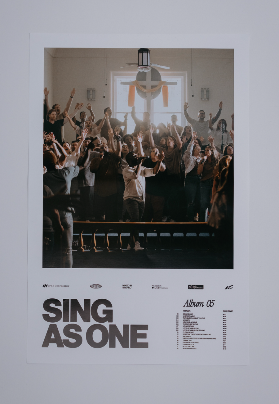 Sing As One Poster