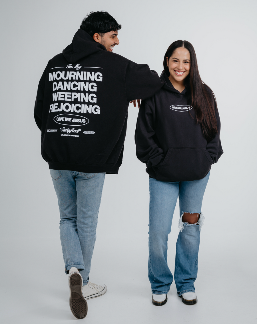 Satisfied Hoodie Life.Church Apparel