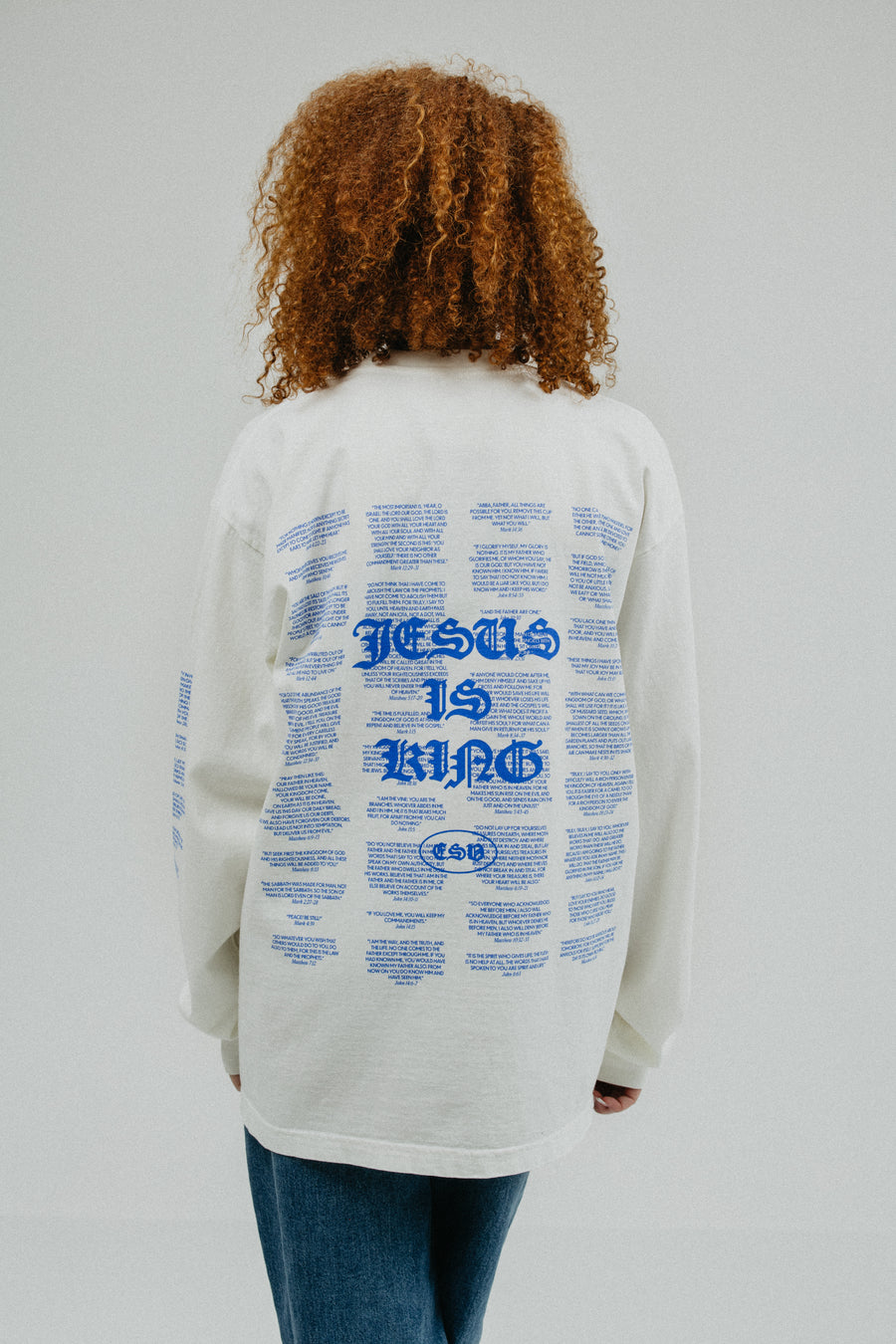 Jesus Is King Long Sleeve Tee