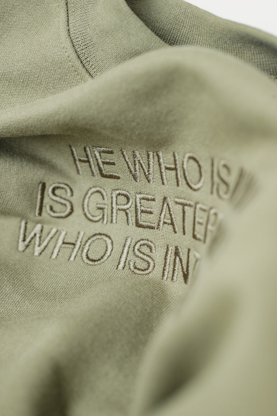 He Who is in You Crewneck